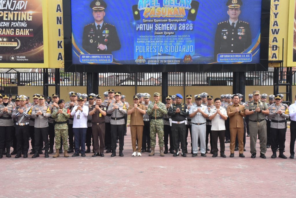 Operasi Patuh Semeru 2026 Resmi Dimulai, Pengendara Sidoarjo Perlu Tahu Jadwalnya
