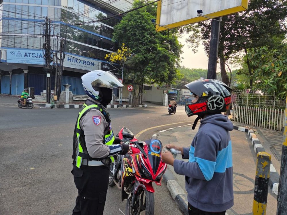 Operasi Patuh Semeru 2026, Satlantas Polres Pasuruan Kota Edukasi Pengendara