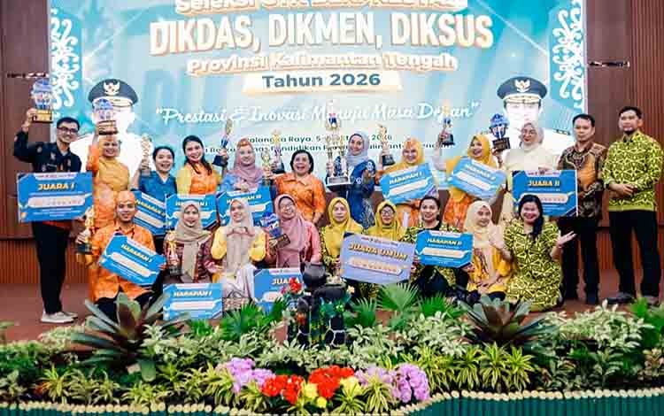 : Pelaksana Tugas (Plt) Kepala Dinas Pendidikan Kota Palangka Raya, Jayani, Kamis (8/10/2026) dalam ajang seleksi Guru dan Tenaga Kependidikan (GTK) Berprestasi tingkat Provinsi Kalimantan Tengah untuk jenjang pendidikan dasar, menengah, dan khusus yang berlangsung pada 5–8 Oktober 2026. - Foto: Mc.Palangka Raya