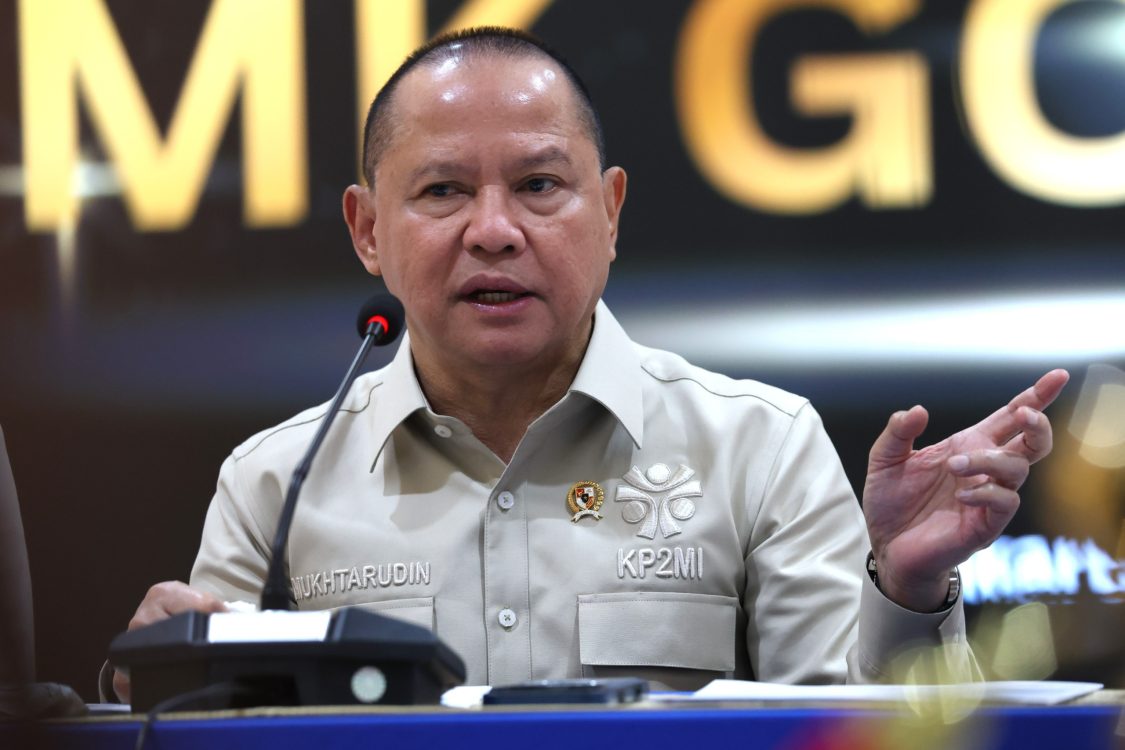 : Menteri Pelindungan Pekerja Migran Indonesia (P2MI), Mukhtarudin, mengatakan SMK Go Global merupakan implementasi arahan Presiden Prabowo Subianto untuk meningkatkan kualitas sumber daya manusia sekaligus memperluas akses terhadap peluang kerja internasional. (Humas KP2MI)