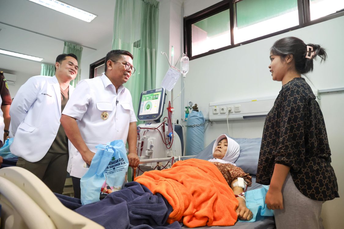 : Gubernur Banten Andra Soni meresmikan layanan hemodialisis atau cuci darah di Rumah Sakit Umum Daerah (RSUD) Malingping, Kabupaten Lebak, Rabu (30/9/2026)/(Foto: Biro Adpimpro Banten)