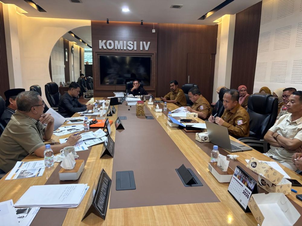 : Pembahasan rencana anggaran Biro Pemkesra tahun 2027 di DPRD Provinsi Gorontalo. (Foto PPID)