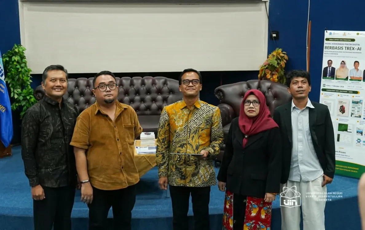 Peneliti Fdikom UIN Jakarta Kembangkan TREX AI untuk Baca Risiko Ekstremisme Keagamaan Digital