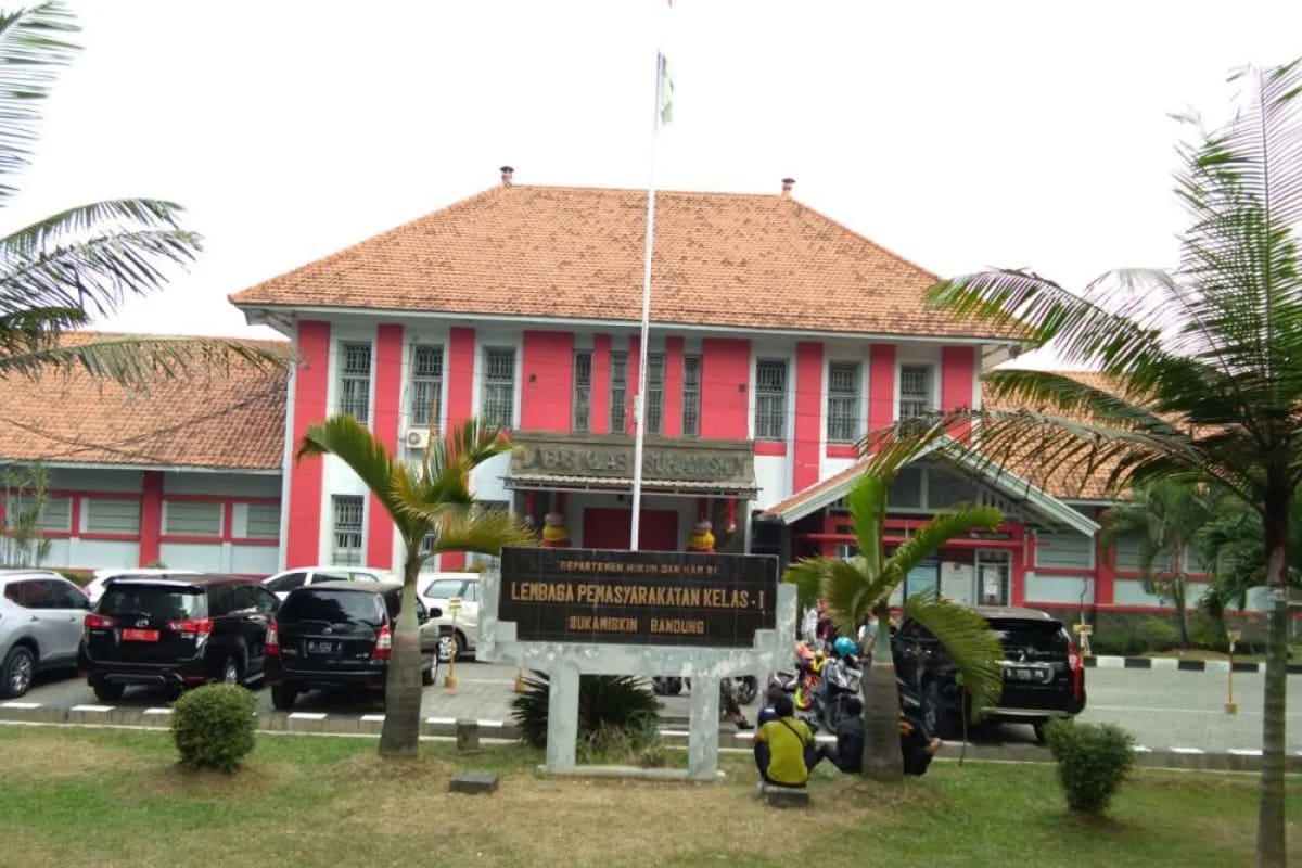: Ilustrasi suasana di Lapas Sukamiskin, Bandung, Jawa Barat. (ANTARA/Asep Firmansyah)