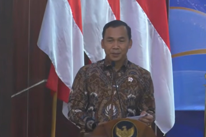 : Menteri Kependudukan dan Pembangunan Keluarga, Wihaji pada Puncak Peringatan Hari Kontrasepsi Sedunia 2026. (Istimewa)