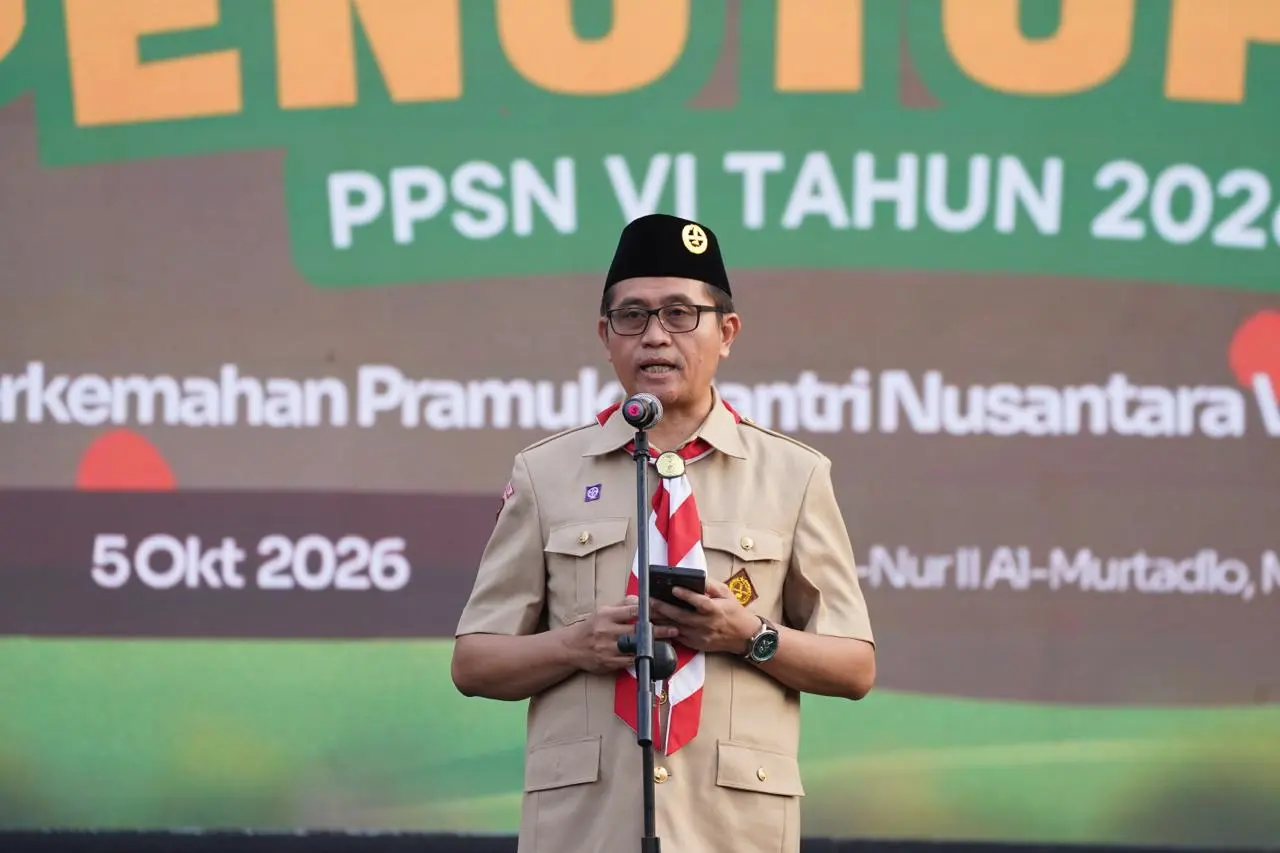 Perkemahan Pramuka Santri 2026 Ditutup, Ini Enam Capaian PPSN VI