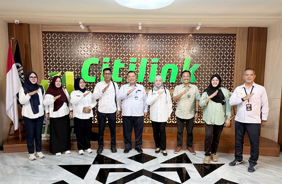 : Kunjungan Dinas Perhubungan Provinsi Gorontalo Gorontalo di Kantor pusat Citilink. (foto: mcgorntaloprov/ Rini)