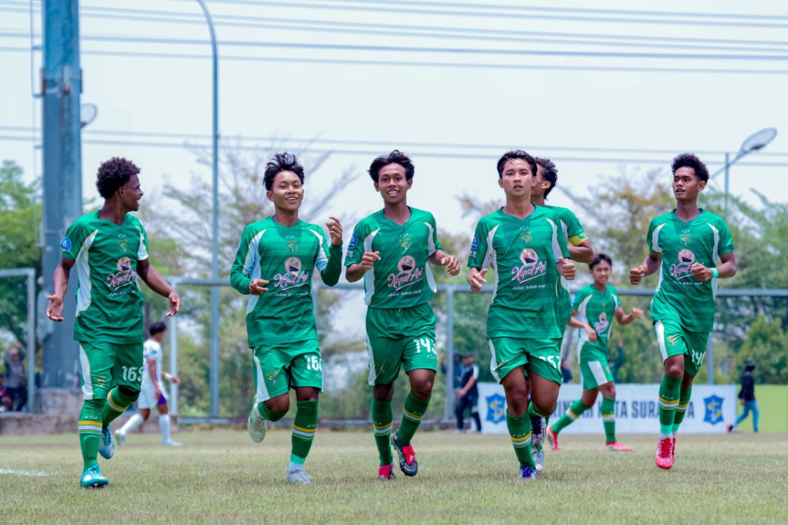 Persebaya U-18 Tampil Efektif, Persik Dibungkam Tiga Gol Tanpa Balas