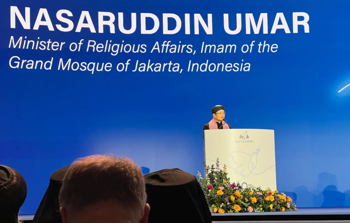Pidato di Assisi, Gagasan Diplomasi Agama Menag Didukung Pemimpin Agama Dunia