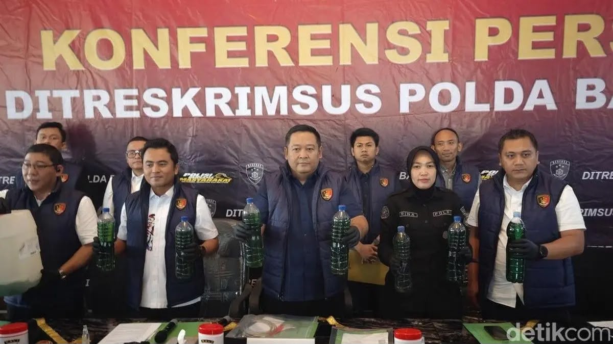 Polda Bali Amankan 21 Penjual Pertalite di Atas Harga Normal