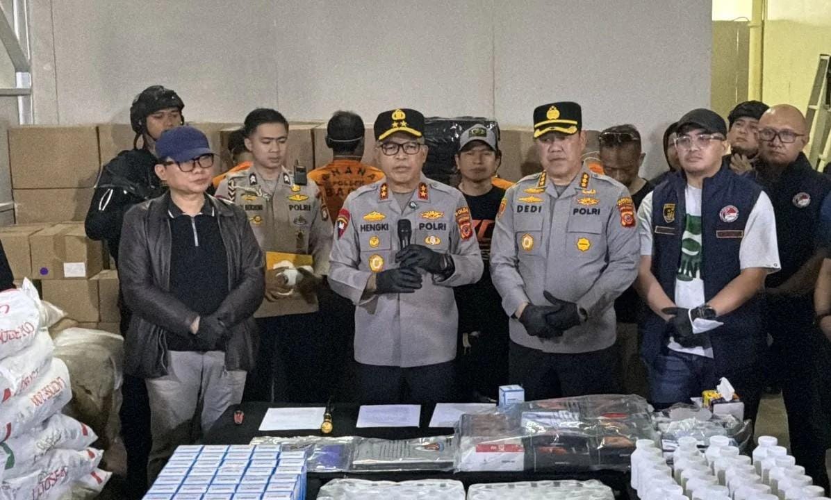 Polda Jabar Bongkar Pabrik Obat Keras Ilegal yang Produksi Capai 8 Juta Butir per Hari