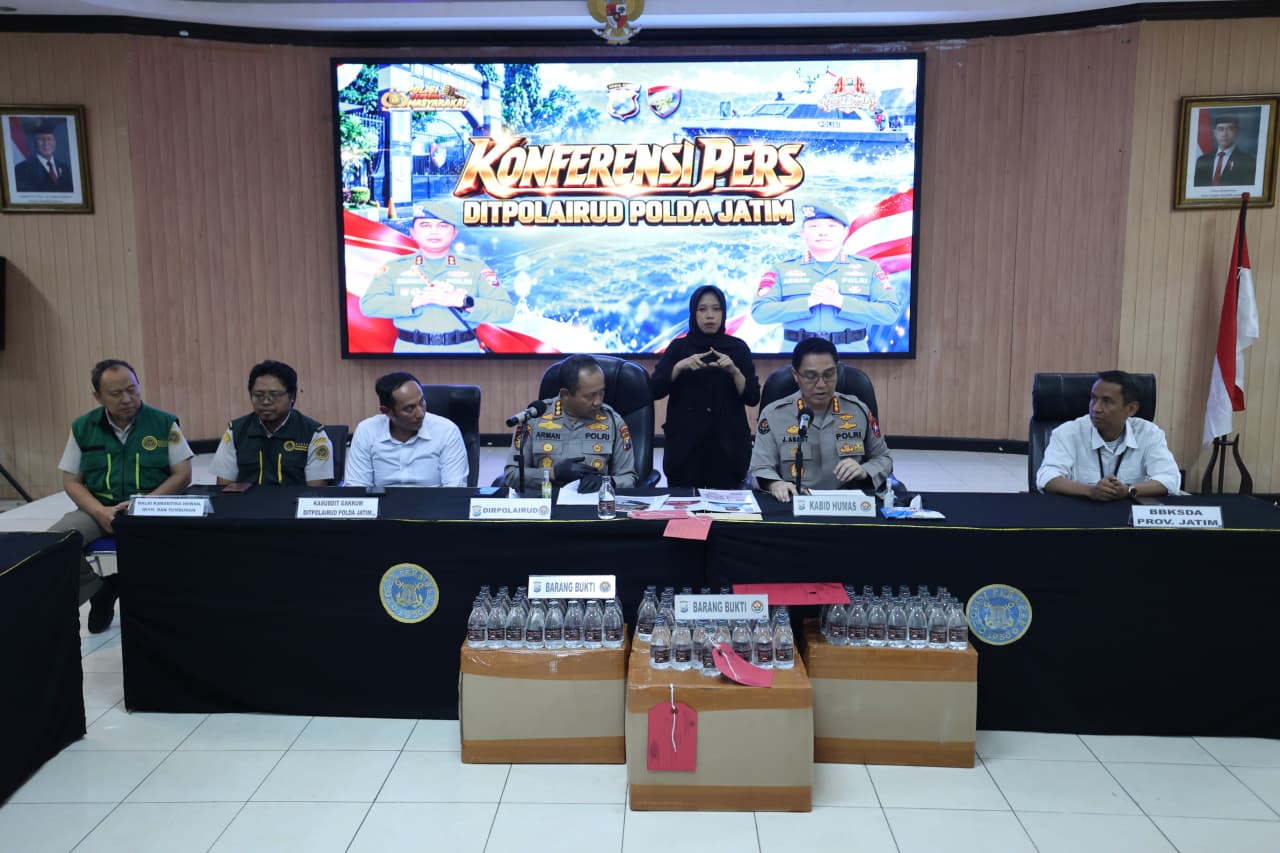 Polda Jatim Ungkap 4 Kasus, Amankan Satwa Dilindungi hingga Sita 1.000 Liter Solar