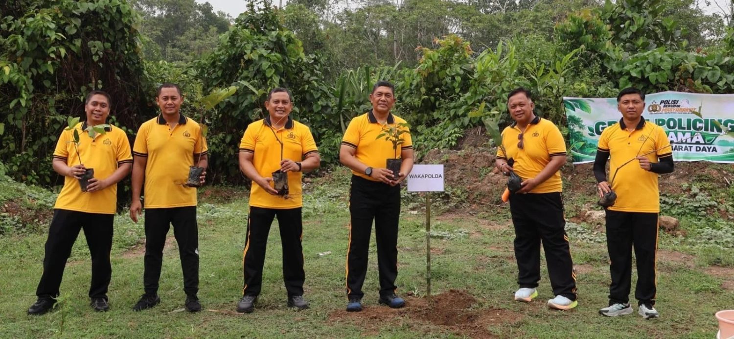 Polda Papua Barat Daya Laksanakan Green Policing, Ajak Personel Peduli Lingkungan