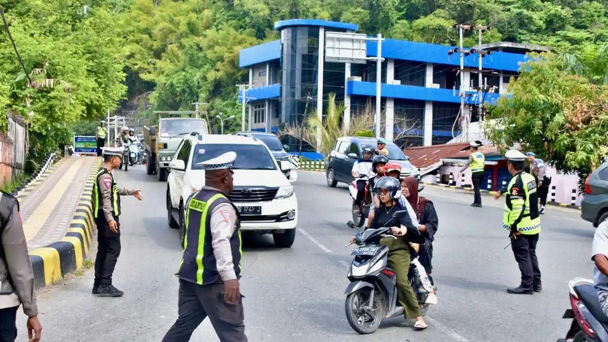 Polda Papua Mengingatkan Pengendara, Ini Delapan Pelanggaran yang Disasar Operasi Patuh Cartenz 2026
