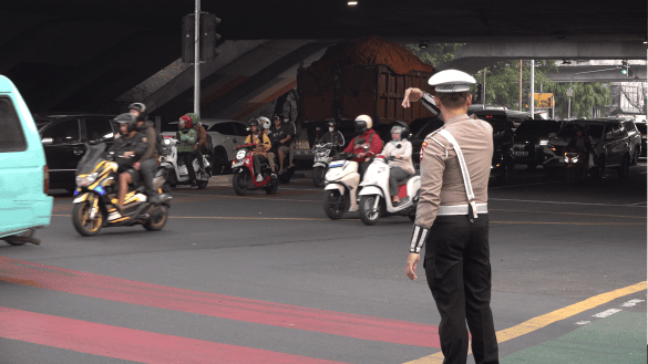 Polisi Bersama Masyarakat, Korlantas Polri Intensifkan ‘Turjagli’ di Titik Rawan Kepadatan