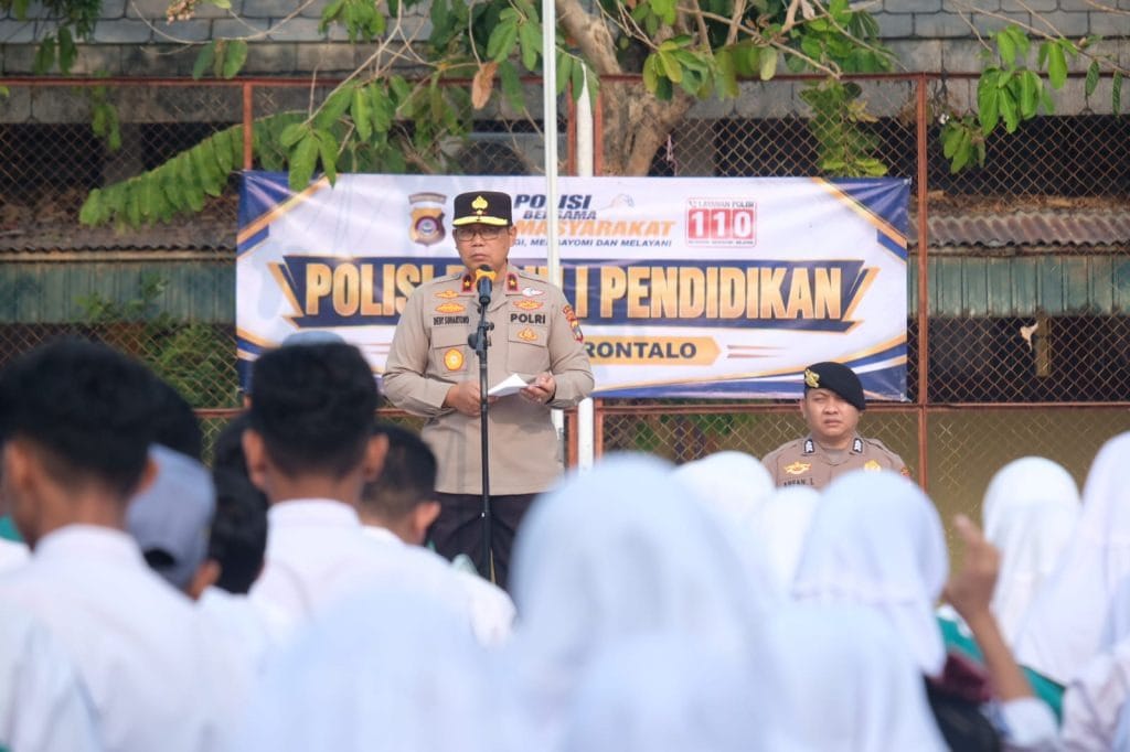 Polisi Peduli Pendidikan, Polres Kukar Ajak Pelajar Lawan Bullying, Jauhi Narkoba, dan Tertib Berlalu Lintas