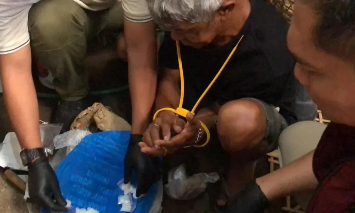 Polisi Sita 51,58 Gram Sabu dan Uang Rp23 Juta di Karam Bagu Kota Mataram