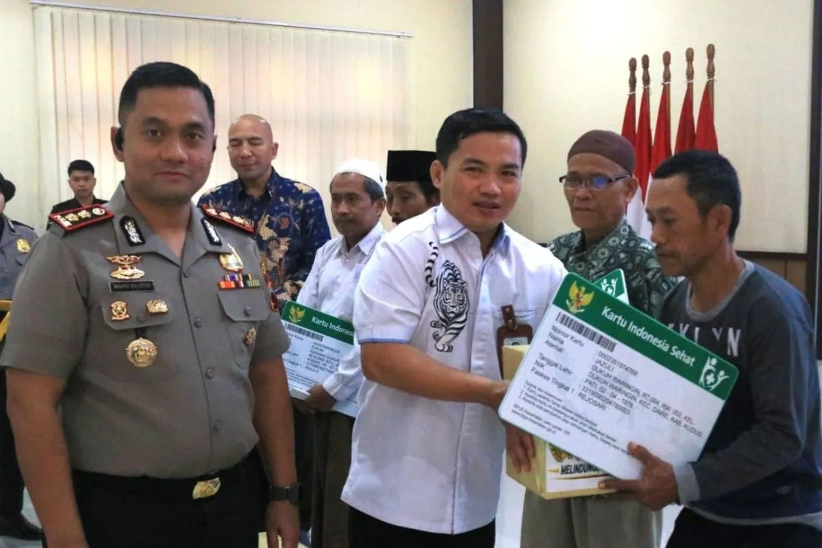 Polres Kudus Daftarkan 548 Pekerja Rentan ke Program JKN-KIS