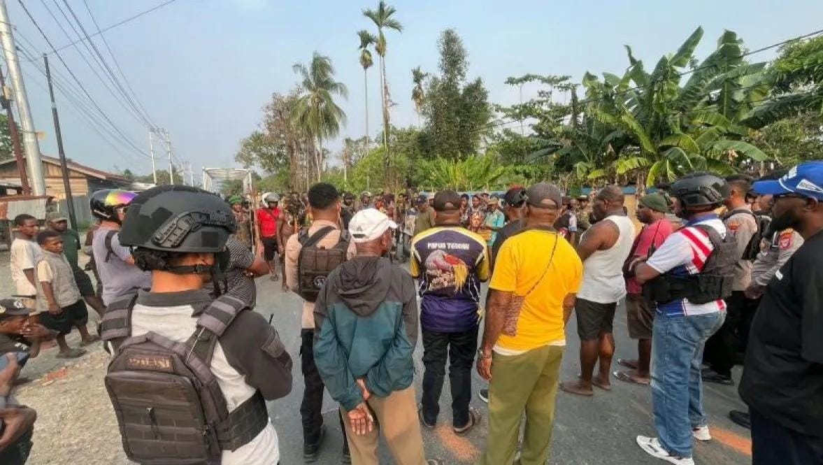 Polres Nabire Berhasil Redam Konflik Dua Kelompok, Cegah Perang Suku