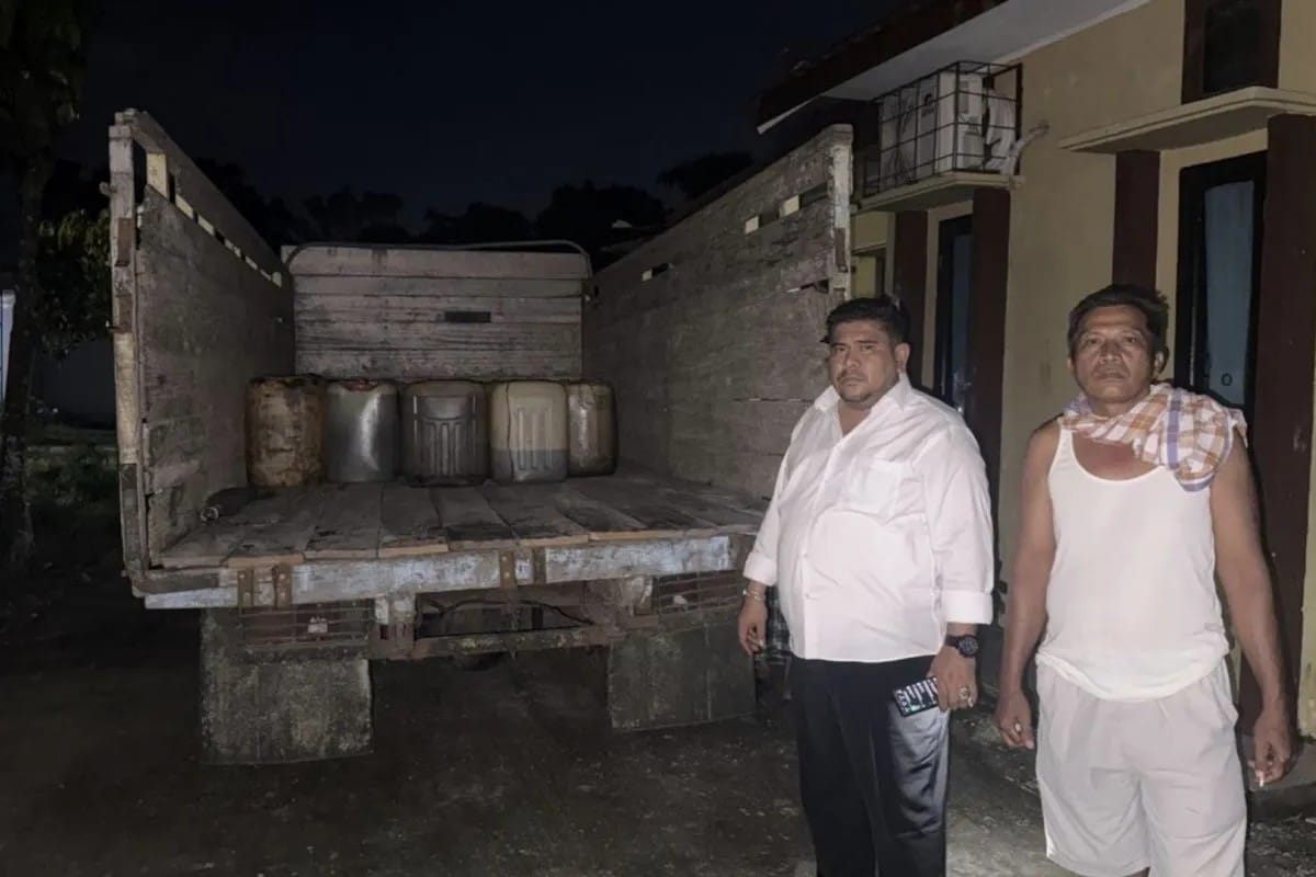 Polres Pariaman Sita 360 Liter Biosolar Subsidi, Pria 69 Tahun Diamankan