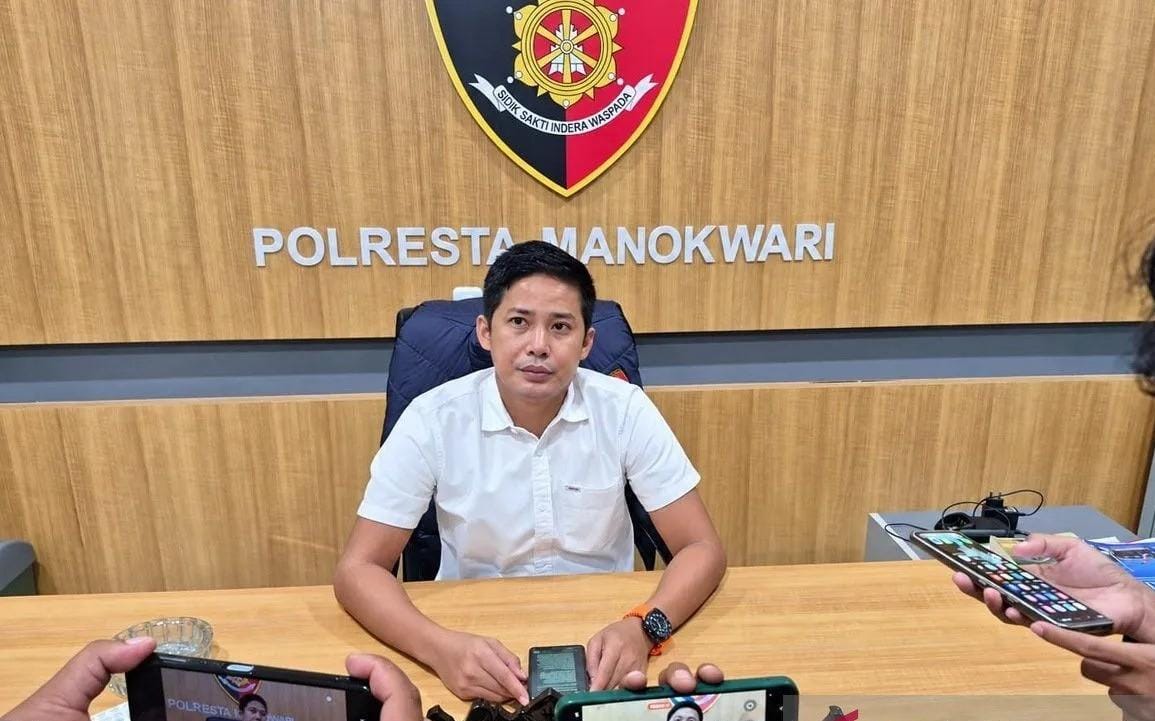 Polresta Manokwari Amankan Terduga Pelaku Penganiayaan WNA Belanda