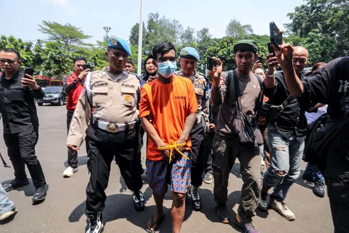 Polrestabes Bandung Tangkap Pelaku Pencurian Kabel Traffic Light