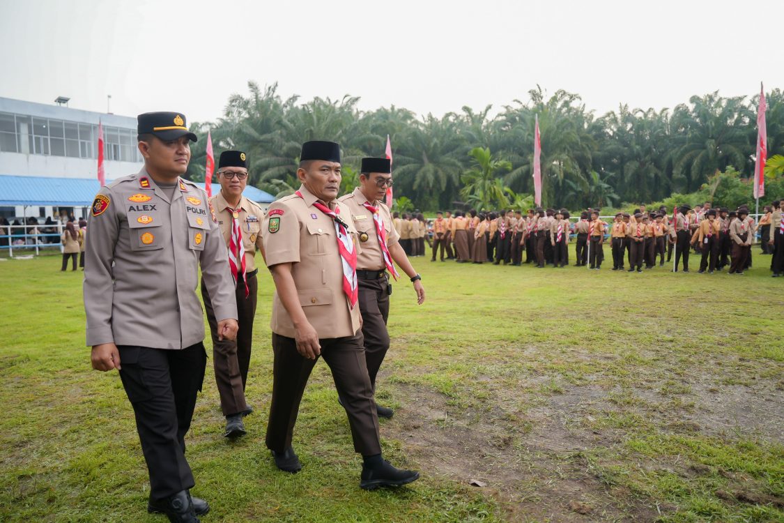 : Scout Competition yang digelar di Kecamatan Medang Kampai, Sabtu (2/10/2026). Kegiatan tersebut dihadiri oleh Wakil Wali Kota Dumai, Sugiyarto. (foto: MC Dumai)
