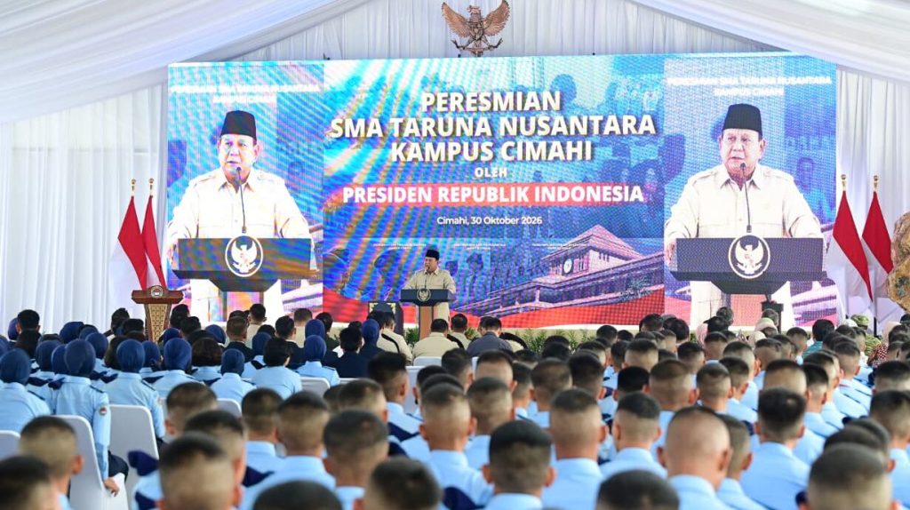 Presiden Ajak Siswa Taruna Nusantara Hidupkan Nilai Sumpah Pemuda
