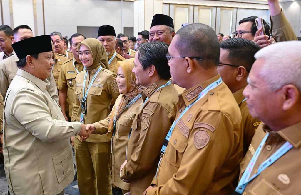 Presiden RI Sapa Wagub Gorontalo di Rakornas TPAKD 2026