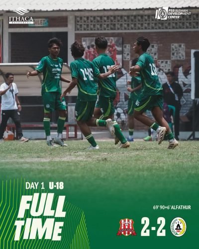 PSS U18 Paksa Imbang Deltras FC U18
