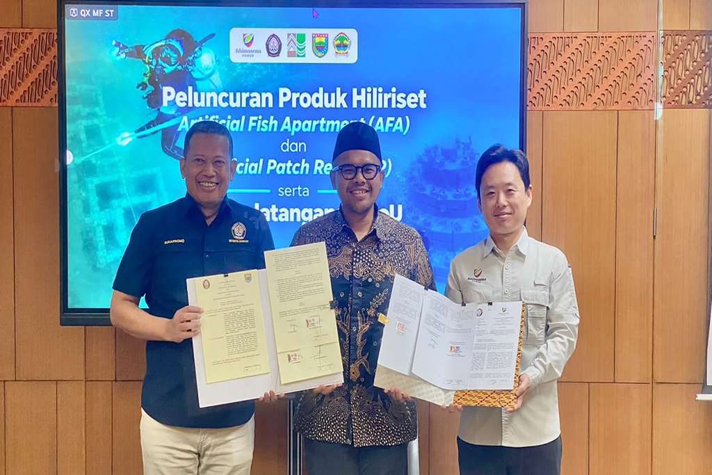 Pulihkan Ekosistem Laut, BPI bersama UNDIP Luncurkan AFA dan APR sebagai Produk Hilirisasi