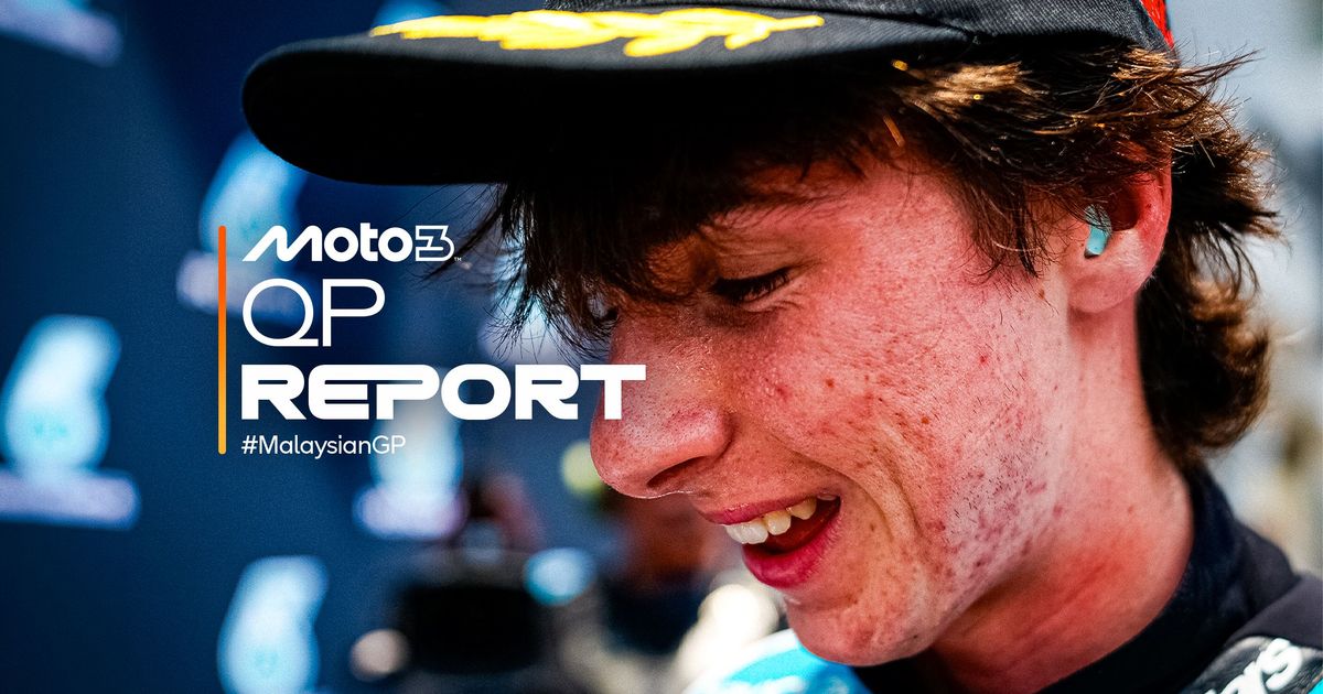 Quiles grabs pole at Sepang while Danish takes Malaysia’s first front row since 2012 in P3