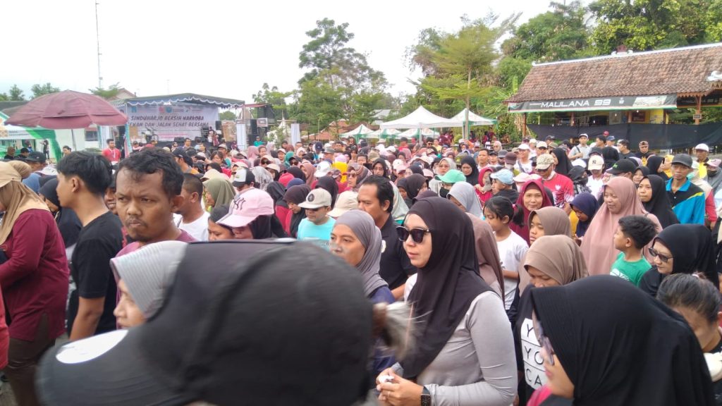 Rayakan HUT ke-80 Sinduharjo, Ratusan Warga Ramaikan Jalan Sehat dan Layanan Publik