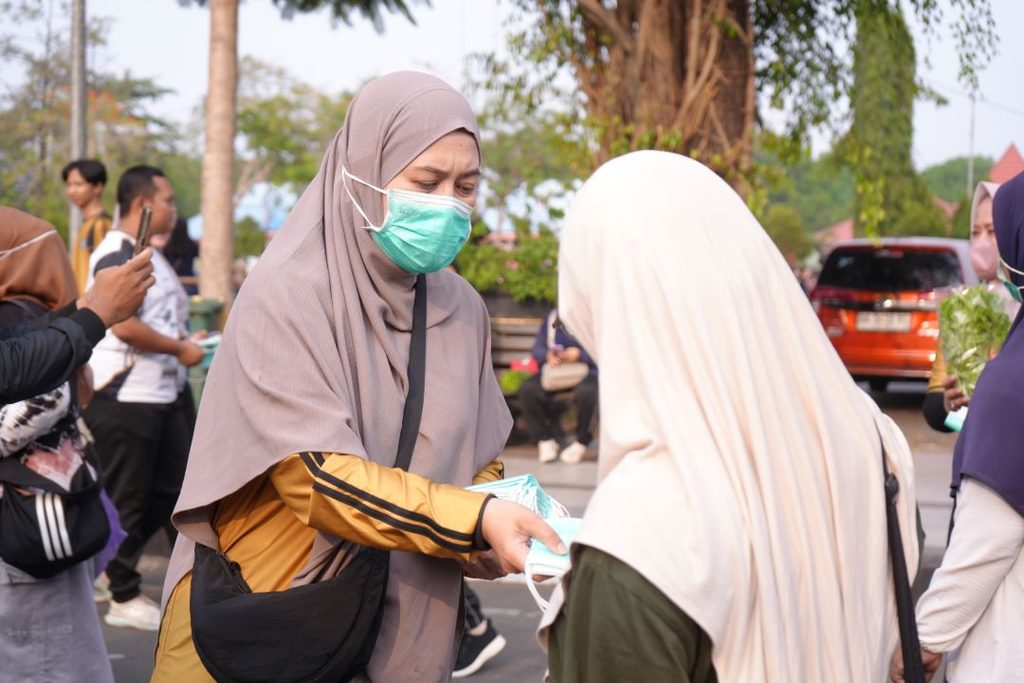 : Aksi peduli kesehatan, yang berpusat di kawasan Lapangan Dr. Murdjani Kota Banjarbaru, berbarengan dengan momen Car Free Day. Foto: Mc.Banjarbaru