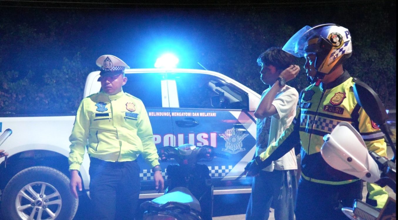 Respons Keluhan Warga, Patroli Biru Polda Sultra Tertibkan Pengendara dan Sasar 59 Titik Rawan