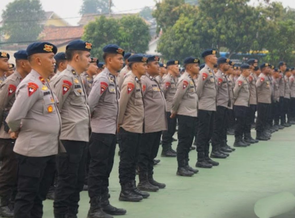 Satbrimob Polda Sumsel Terima Bantuan 216 Personel dan Kendaraan AWC dari Mabes Polri