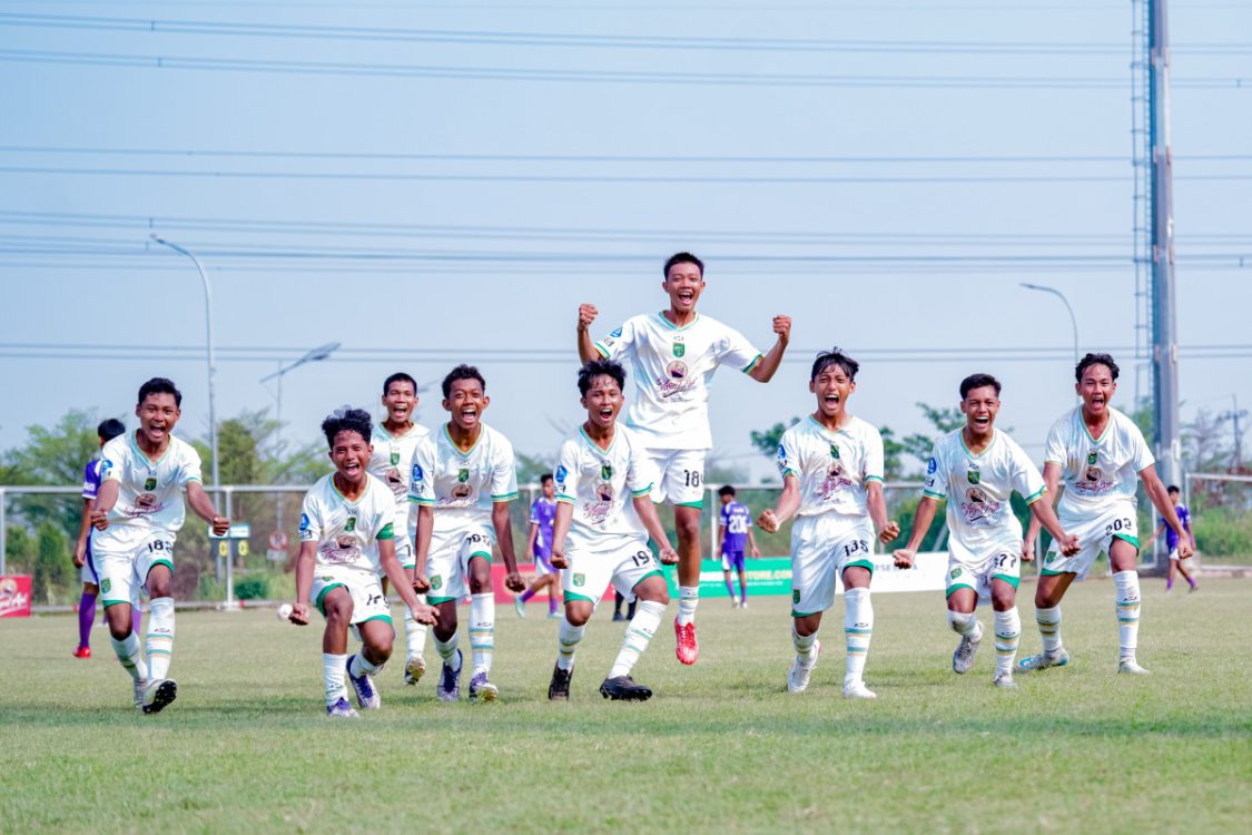 Sepakan Jarak Jauh Dean Maulana Antar Persebaya U-16 Taklukkan Persik