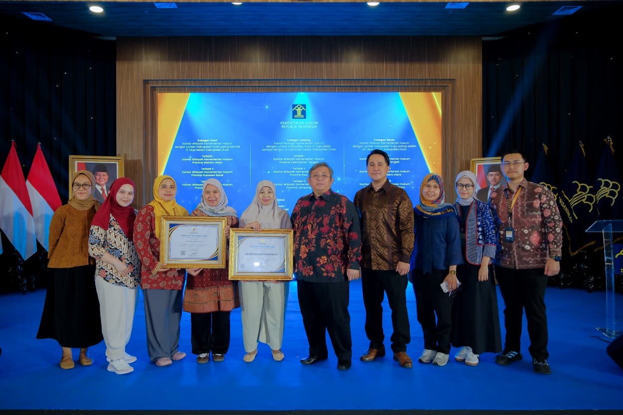 Siaran Pers: JDIH Kemenpar Raih Nilai Sempurna dalam Pengelolaan Informasi Hukum Nasional
