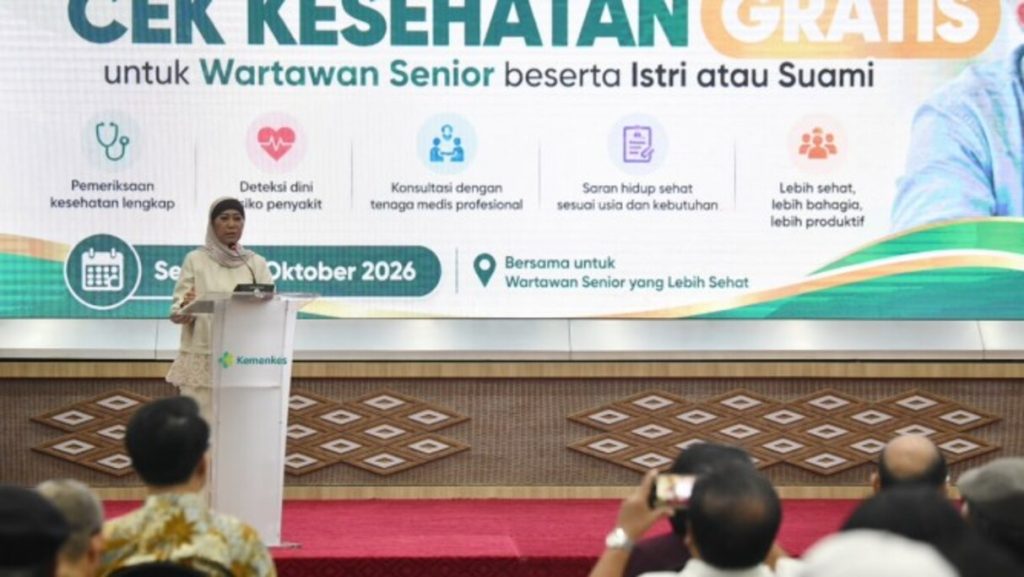 [Siaran Pers] Program CKG Presiden Prabowo Jangkau Wartawan Senior, Menkomdigi Meutya: Wartawan Sehat, Informasi Publik Berkualitas