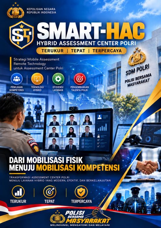 SMART-HAC Polri: Transformasi Assessment Center Menuju Penilaian Kompetensi yang Efektif, Fleksibel, dan Berkualitas