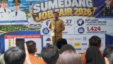 Sumedang Job Fair 2026 Dibuka, 22 Perusahaan Siapkan 1.424 Lowongan — Kolaborasi Pemda dan Polres Sumedang