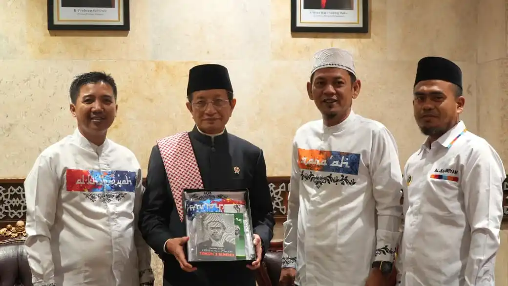 Terima Panitia Muktamar Al-Khairiyah XI, Menag: Organisasi Islam Berperan Penting Merawat Persatuan