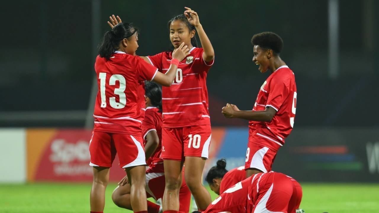 Tiket Piala Asia 2027 Ditangan Timnas Indonesia Putri U-17 usai Bungkam Singapura 5-0