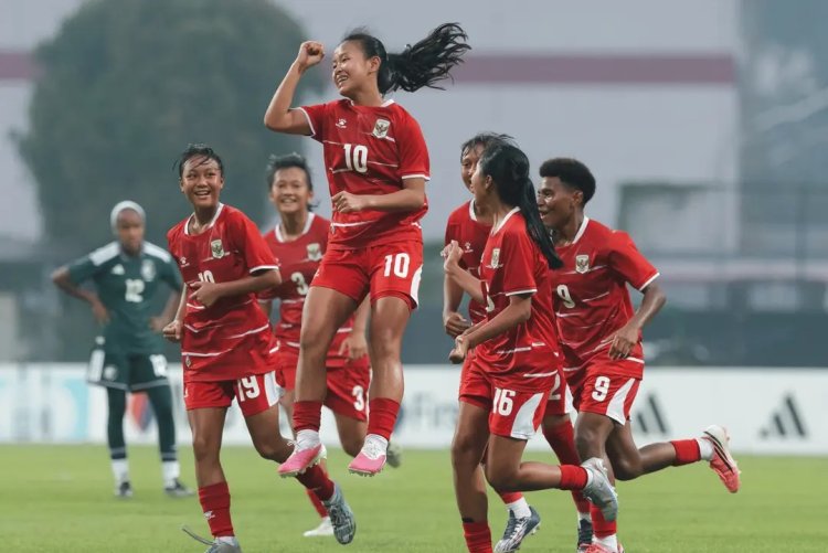 Timnas Putri U-17 Indonesia Taklukkan Arab Saudi 3–1, Selangkah Menuju Piala Asia 2027