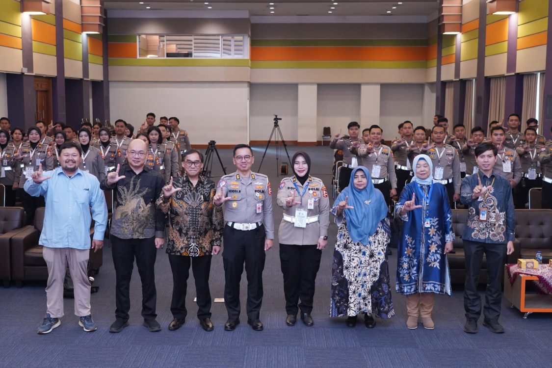 Tingkatkan Kualitas Pelayanan Publik, Korlantas Polri Gandeng Universitas Gunadarma Gelar Pelatihan Pemanfaatan AI