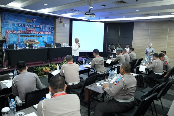 Tingkatkan Penanganan Korban Kecelakaan, Korlantas Polri Gelar Pelatihan Mobil Road Accident Rescue