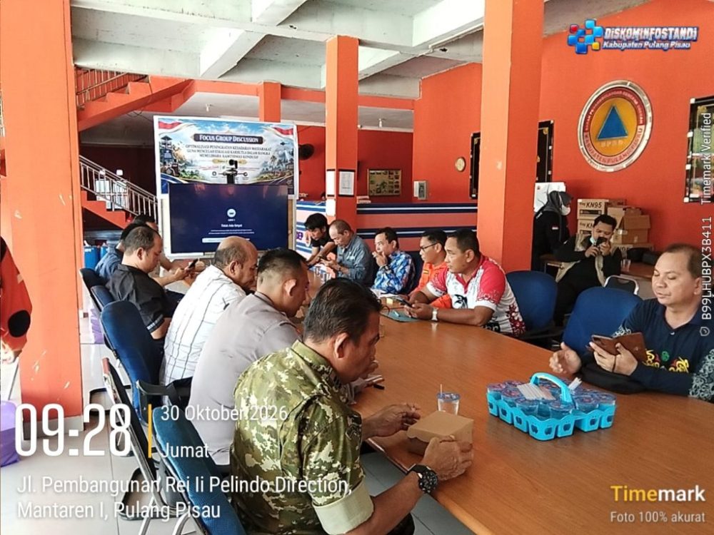 Tren Hotspot Menurun Berkat Hujan, BPBD Pulang Pisau Tetap Siagakan Warga Lahan Gambut