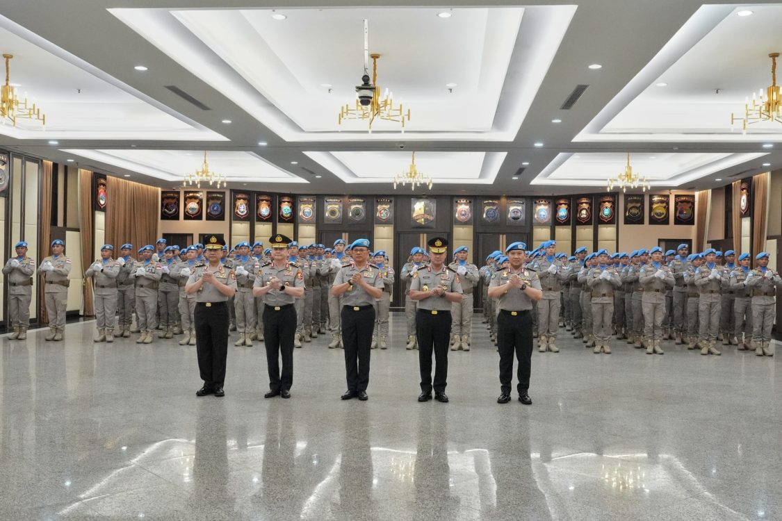 Wakapolri Pimpin Upacara Purna Tugas Satgas FPU 7, Apresiasi Pengabdian untuk Perdamaian Dunia