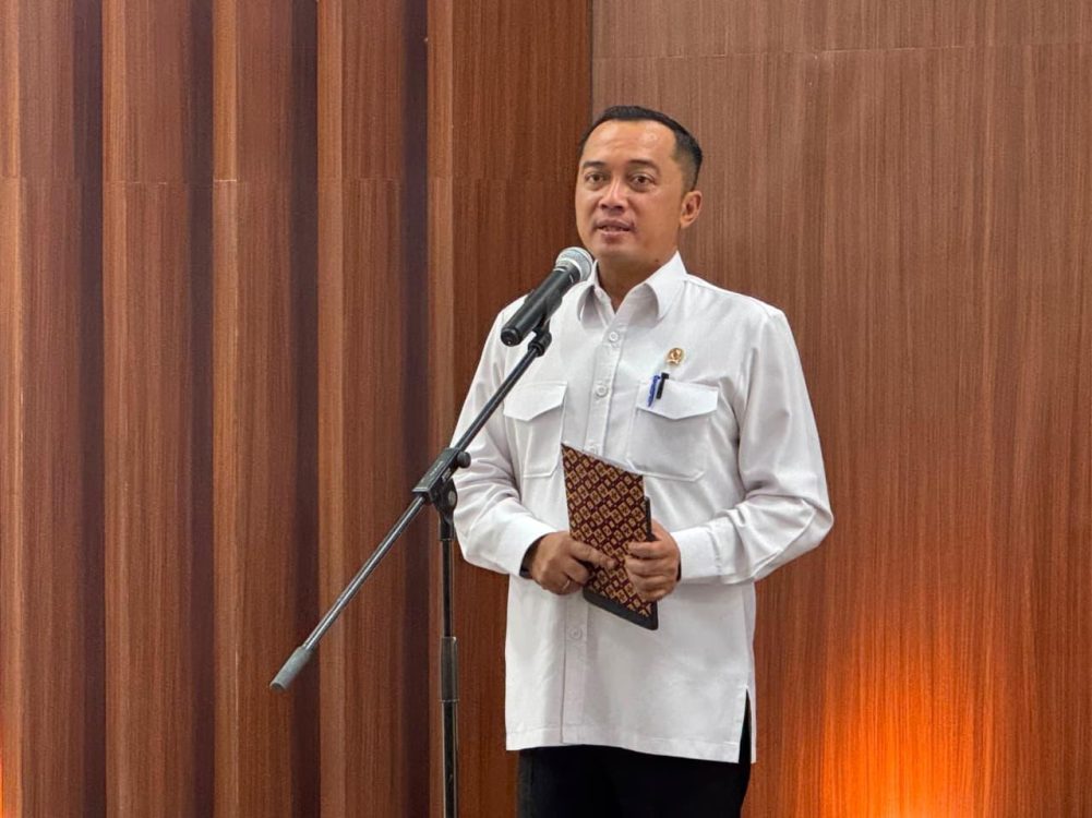 : Menteri Sekretaris Negara (Mensesneg), Prasetyo Hadi, dalam keterangannya di Gedung Nusantara III DPR/MPR RI, Jakarta, Senin (10/8/2026). (Humas Kemsetneg)