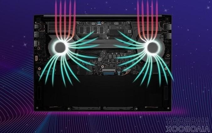 ASUS Vivobook Pro 14 OLED (M3400) Menggunakan Sistem Pendingin Kipas Ganda yang sangat efisien